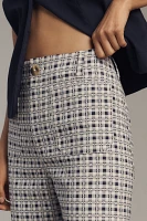 The Colette Cropped Wide-Leg Pants by Maeve: Dobby Jacquard Edition