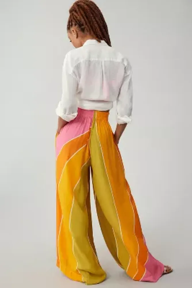 SWF Elastic Wide-Leg Pants