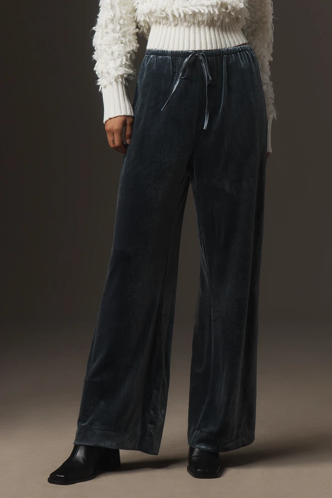 Seraphina Velvet Drawstring Pants