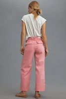 Pistola Sophia Wide-Leg Utility Ankle Pants