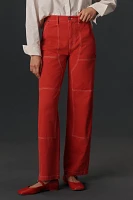 Pistola Grady High-Rise Wide-Leg Pants