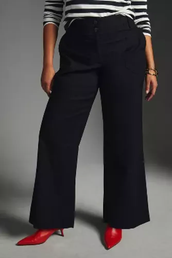 The Naomi Wide-Leg Flare Pants by Maeve