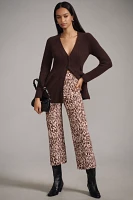 The Colette Cropped Wide-Leg Pants by Maeve