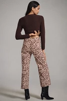 The Colette Cropped Wide-Leg Pants by Maeve