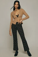 The Margot Kick-Flare Cropped Pants by Maeve