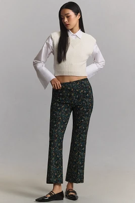 The Margot Kick-Flare Cropped Pants by Maeve