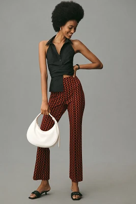 The Margot Kick-Flare Cropped Pants by Maeve