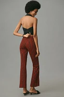 The Margot Kick-Flare Cropped Pants by Maeve