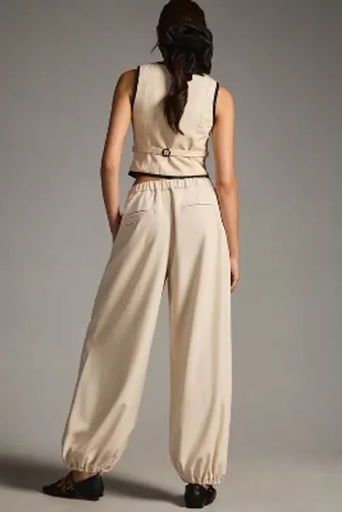 Maeve Pleated Balloon Trousers