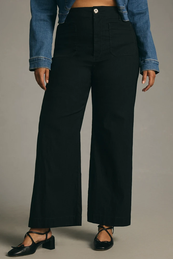 The Colette Full-Length Wide-Leg Pants by Maeve