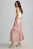 By Anthropologie Silky Palazzo Pants