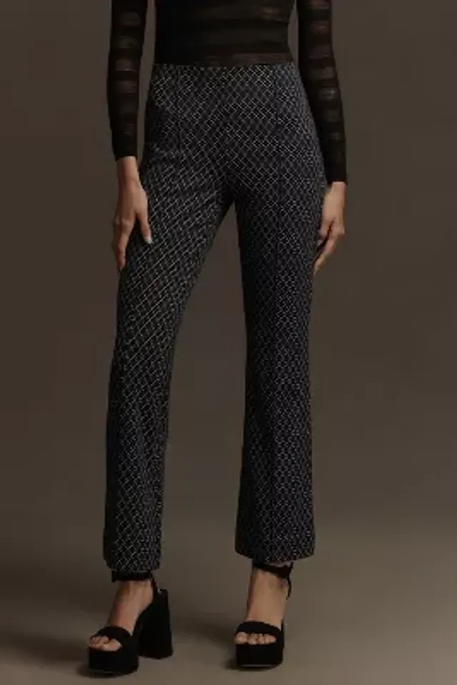 The Margot Kick-Flare Cropped Pants by Maeve