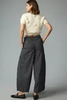 By Anthropologie Tweed Parachute Pants