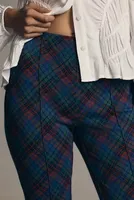 The Margot Kick-Flare Cropped Pants by Maeve: Plaid Edition