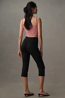 Maeve Structured Bombshell Capri Pants