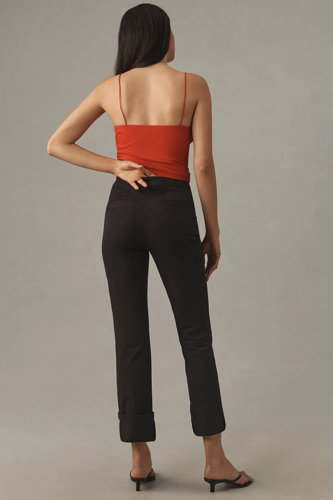 Maeve Bombshell Cuff Capri Pants