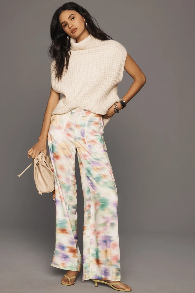 By Anthropologie Palazzo Utility Pants