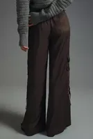 By Anthropologie Palazzo Utility Pants