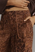 By Anthropologie Palazzo Utility Pants