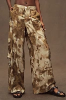 By Anthropologie Palazzo Utility Pants