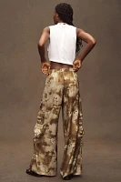 By Anthropologie Palazzo Utility Pants