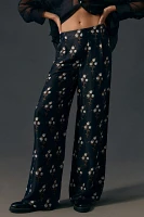 By Anthropologie Silky High-Rise Pants