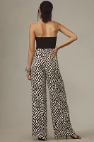 By Anthropologie Pull-On Silk Pants