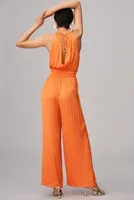 By Anthropologie Halter Jumpsuit