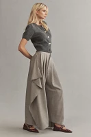 Maeve Draped Volume Trousers