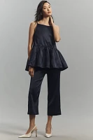 By Anthropologie Tapered Cropped Trousers