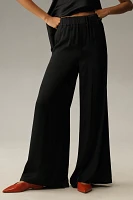 By Anthropologie Silky Pull-On Pants