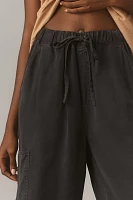 By Anthropologie Pull-On Wide-Leg Cargo Pants