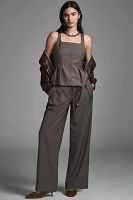 En Saison Mirabella Tie-Waist Wide-Leg Trousers