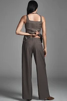 En Saison Mirabella Tie-Waist Wide-Leg Trousers