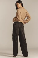 Sanctuary Satin Cargo Pants