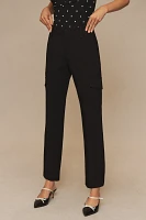 Sanctuary High-Rise Polished Cargo Pants