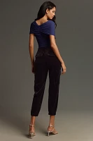 Sanctuary Relaxed Velvet Rebel Jogger Pants