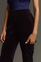 Sanctuary Relaxed Velvet Rebel Jogger Pants