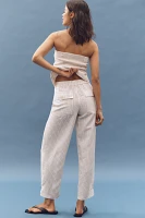 Sanctuary Relaxed Linen Blend Cruiser Pants