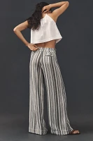 Sanctuary Relaxed Cotton Pull-On Pants