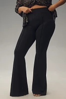 Maeve Slim Knit Flare Pants