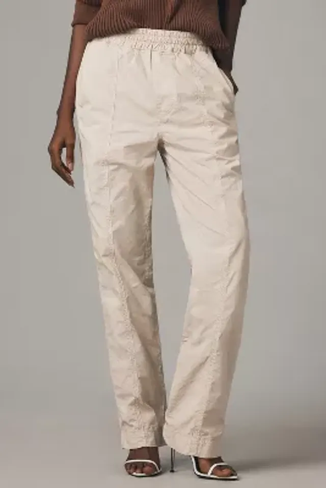 AMO Denim  Parachute Pant in Oatmilk – A M O