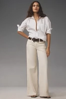 AMO Sabine Mid-Rise Wide-Leg Pants