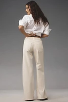 AMO Sabine Mid-Rise Wide-Leg Pants