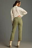 AMO Easy Relaxed Crop Straight-Leg Pants