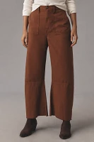 Le Jean Utility Soft Barrel Pants