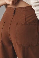 Le Jean Utility Soft Barrel Pants