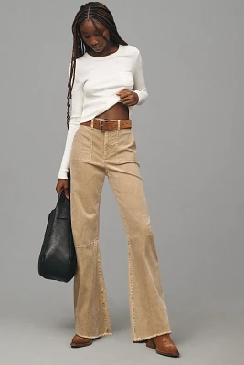 Le Jean Utility Soft Barrel Pants