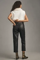 Walter Baker Smith Studded Leather Pants