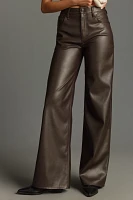 rag & bone Sofie Faux-Leather Wide-Leg Pants